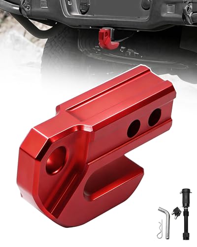 2 Receiver Hitch Slider Skid Protection 45 000 lbs Compatible with 3/4 D-Ring or Soft Shackle for Trucks Off-Road Vehicle SUV Towing Recovery Hitch Protection