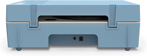 Miniatura 9 de Victrola Re-Spin Reproductor de discos de vinilo, maleta sostenible, 3 velocidades (33 13, 45 y 78 RPM), Bluetooth, correa, radiador de graves