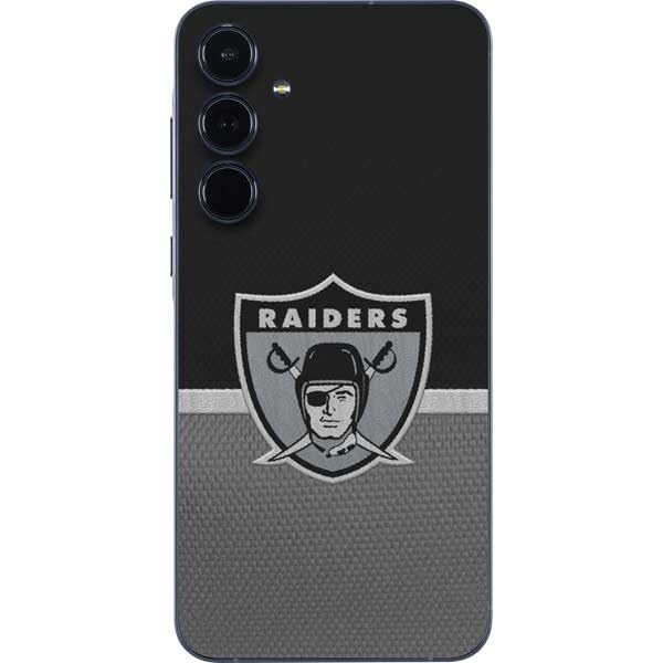 Skinit Decal Phone Skin Compatible with Galaxy A36 5G - Officially Licensed NFL Las Vegas Raiders Vintage Design