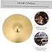 QUMIIRITY Drum Cymbal Holder Attachment Brass Drum Cymbal Jazz Accessory Easy Install