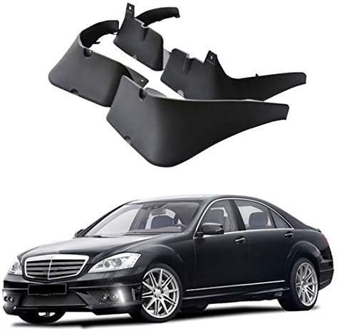 Richdoo Car Mud Flaps Splash Guard Kit Fender Mudguard Mud Flap Front and Rear Flaps/Guards Fit For S Class W221 2008-2013