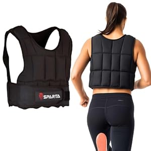 5KG, 10KG, 20KG Weighted Vest – Fully Adjustable for Running Training Weight Loss Jacket Workout Jogging Walking Boxing Training Waistcoat Strength Training, home gym Equipment for Men Women
