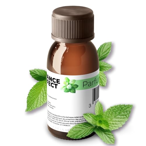 France Effect, Additif Arôme Menthe pour Liquide Machine à Fumée - 20 ml, odeur menthe fraîche, pour 5 Litres de liquide à fumée