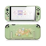 GeekShare Schutzhülle kompatibel mit Switch 2, schlanke, dockbare PC-Abdeckung für Switch 2 Konsole und Spielkonsole – Kleine Papageien