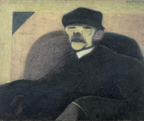 Tableaux sur toile moderne salon poster homme oreille rouge