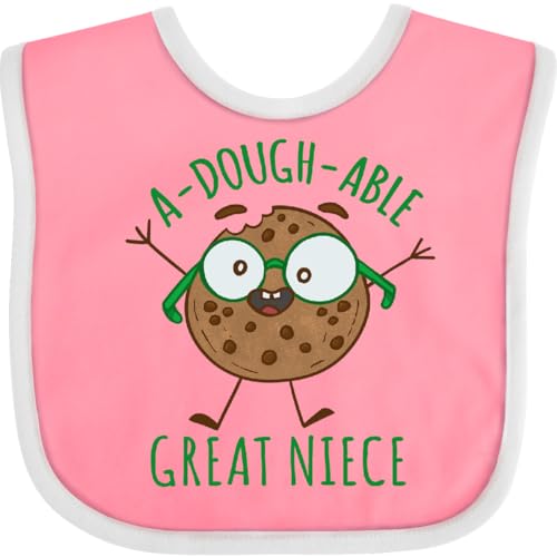 inktastic A-Dough-Able Great Niece Baby Bib - Main Image