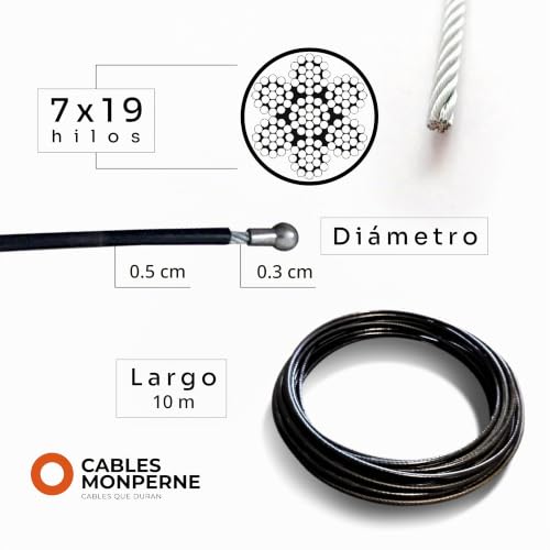 Cable de acero de 3/8 precio por metro 12 Imagen adicional
