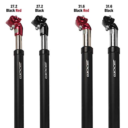 KKmoon Espigão de selim de bicicleta com suspensão Amortecedor de assento para bicicleta MTB Tubo de