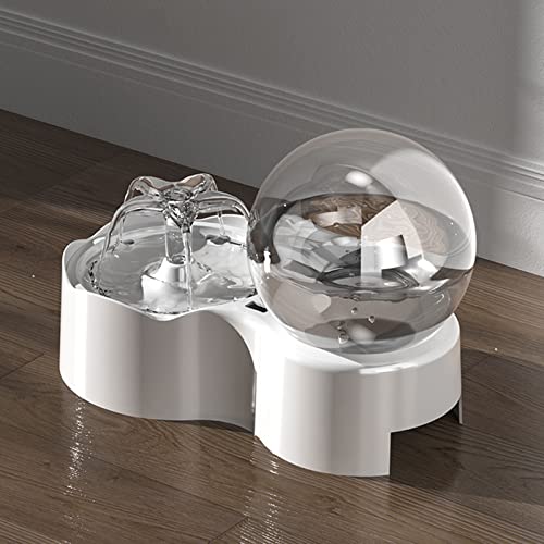 Fuente automática para beber de gatos y perros 2.3 L miniatura 2