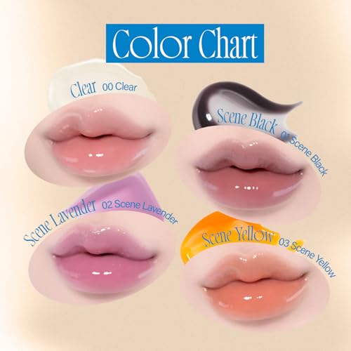 Fwee 3D Changing Gloss | 01 Scene Black | Lip Gloss For Changing Color thumb #1