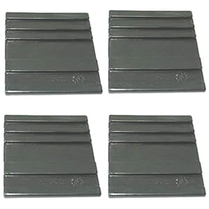 ATIKA Ersatzteil | Gleitplatten unten (4 Stück) für Holzspalter ASP 6-1050