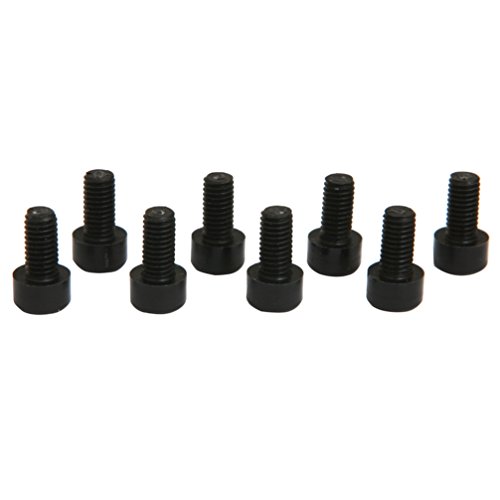 Eclypse Nylo-Lite M5 x 10mm bolts Nylo-Lite Bolts, Black