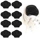 KFHENSOMR 4Paar Fersengriffe Schuhe Kissenpolster Fersenschutz Fersenkissen Selbstklebend Premium Fersenpolster Schuheinlagen Fersenkissen Fersenschutzpolster gegen Reibung Fersenpads Einlagen Frauen