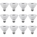TORCHSTAR 12-Pack PAR30 Short Neck LED Bulb, 8W Equivalent 75W, CRI90+ Dimmable Spot Light Bulbs, UL Listed, Super Bright, 800 Lumens, 3000K Warm White, E26 Medium Screw Base