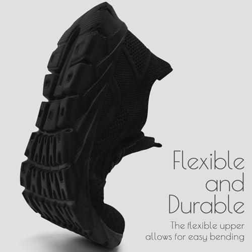 Image of Oltyutc Mens Trainers Running Walking Mesh Slip On Shoes Lightweight Comfortable Badminton Gym Tennis Sneakers Athletic