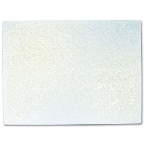 Staedter Rectangular Tabla para Tarta, Color Blanco, Blanco, 45 x 35 cm