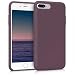 Produktbild kwmobile Hülle kompatibel mit Apple iPhone 7 Plus / 8 Plus - Handyhülle gummiert - Handy Case in Grape
