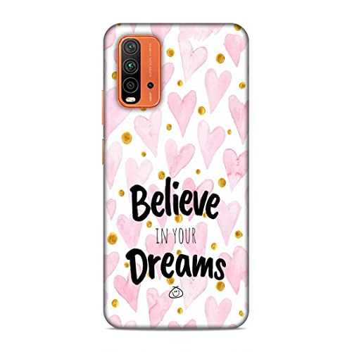 Image of Printed Mobile Back Hard Case Cover for Xiaomi Redmi 9 Power | Stay Positive, Believe in Your Dreams -2196