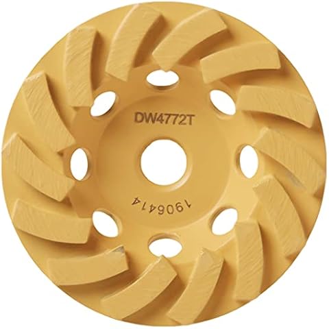DEWALT dw4772t 4-Zoll XP Turbo Diamant-Schleiftopf Cover
