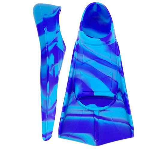 Comfortable Flexible Silicone Training Fins for Snorkeling & Swimming - image 9