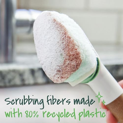 Image of Scotch-Brite Greener Clean, Non-Scratch Dishwand Refills, Fits All Scotch-Brite Dishwands, 3 Count
