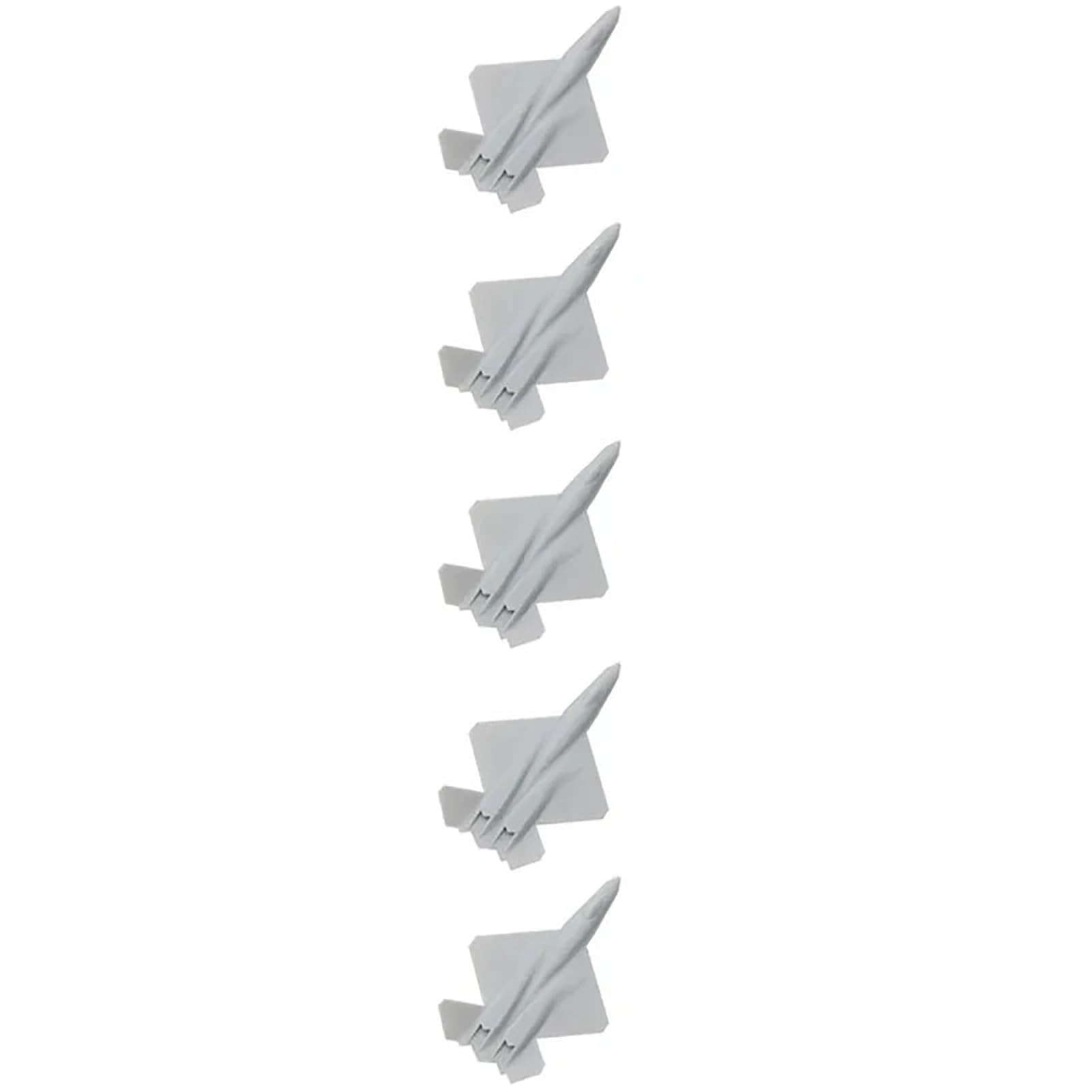 5PCS YF-23 Black Widow Stealth Fighter Military Model 1/2000-1/350 Resin Fighting Aircraft Battle-plane Model DIY Scene Assembly Mould(1/350 (58mm))