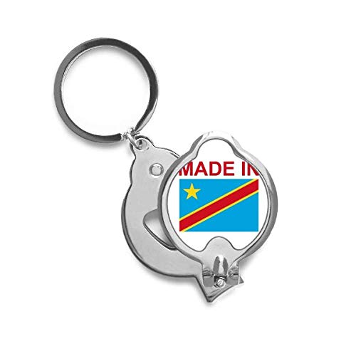 Coupe-ongles Congo Pays Amour DIYthinker en acier robuste