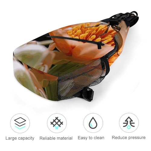 Mochila tipo bolso cruzado para senderismo y viaje miniatura 5