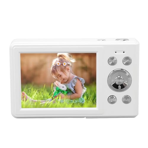 Fotocamera Digitale da 56 MP Design con Messa a Fuoco Automatica AF Zoom 1080P 8x con Display ultra-hd da 2.8 Pollici Batteria da 750 MAh per Ritratti