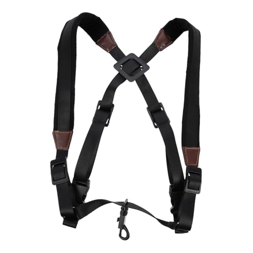 Holibanna Nylon Saxophone Harness Strap Comfortable Sax Shoulder Chest Support for Adults Saxophone Accessory for Practice Performance