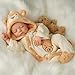 BABESIDE Reborn Baby Dolls, 20 Inches Soft Vinyl and Cloth Body Sleeping Realistic Baby Doll Boy, Lifelike Newborn Real Life Baby Doll with Toy Accessories Gift for Kids Age 3+
