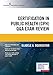 Certification in Public Health (CPH) Q&A Exam Review  Study Resource Book for Students and Practitioners in Healthcare Management and Health Services