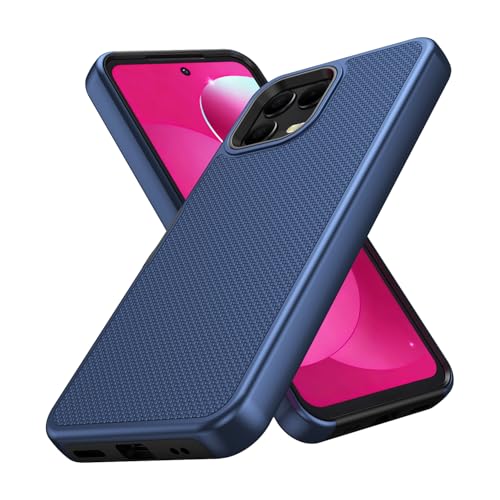 Lozeguyc for T-Mobile Revvl 8 Pro 5G Phone Case with Screen Protector Blue - image 2