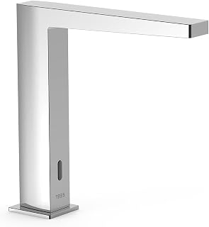 Tres 20261320 Slim Grifo Electrónico con Sistema Premezclador para Lavabo Color Cromo