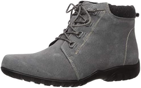 Propet Womens Delaney Lace Up Casual Boots Ankle Low Heel 1-2" - Grey - Size 7.5 B