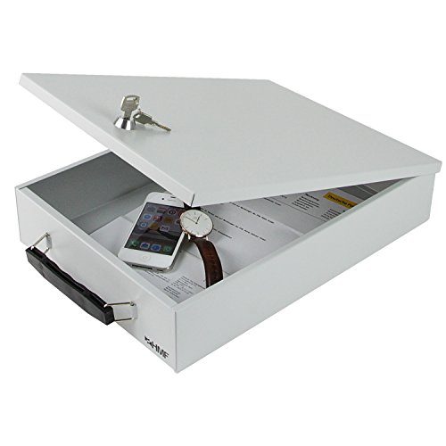 HMF 141-07 Document box Document Cassette DIN A4, 37,5 x 26,5 x 8 cm, lichtgrijs - Image 3