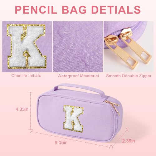 Image of YOOLIFE Initial Bag, Birthday Gifts, Purple (E)