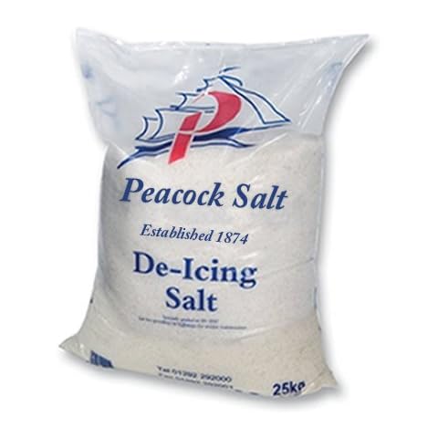25KG Premium White Rock Salt for Deicing Cover