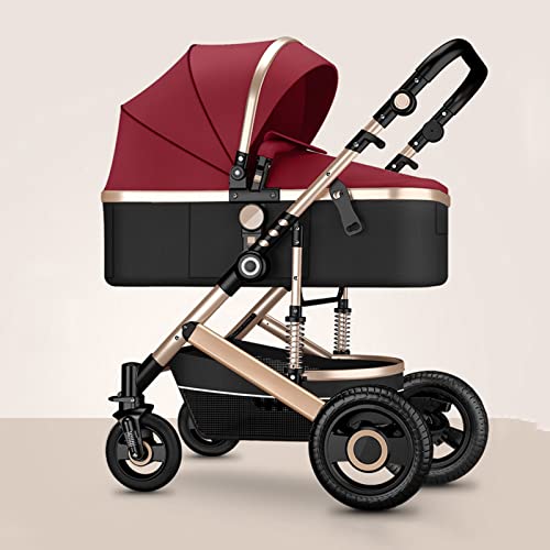 Carroller de Dos vías para Cochecito para bebés para Paraguas Infantil y actualización de Cochecito de mosinete Reversible 2 en 1 Silla de Paseo, liviano | portátil | Plegable de hasta 25 kg (Color:
