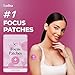 Focus Patches (Pack of 30) - 100% Natural Patch for Women and Men - With Rhodiola Rosea, Panax Ginseng & Ginkgo Biloba - Energy, Focus & Body Support - Enhanced Formula