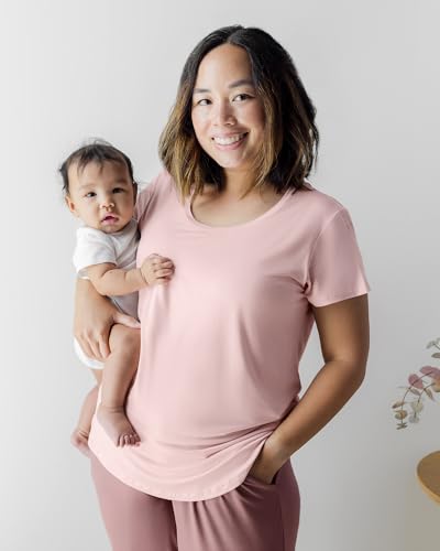 Image of Kindred Bravely Everyday Maternity & Nursing T-Shirt | Maternity & Nursing Tops for Breastfeeding