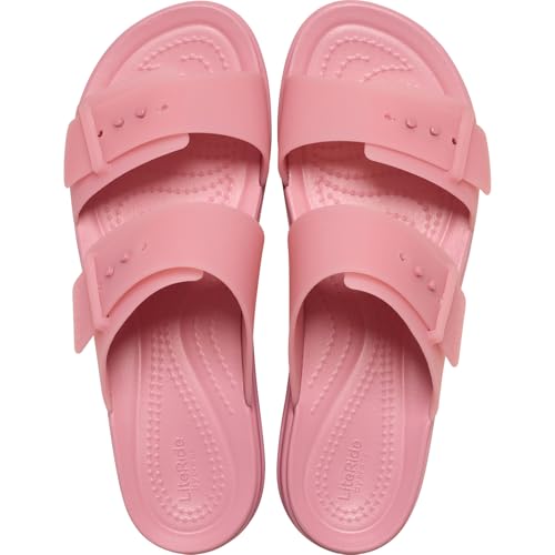 Image of Crocs Women's Brooklyn Buckle Low Wedges
