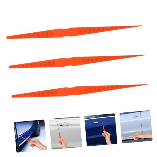 Cabilock 3pcs Juego de Calibradores para Medición de Grietas y Espacios en Puertas de Automóvil, Medidor de Grosor para Capó de Motor y Paneles miniatura 7