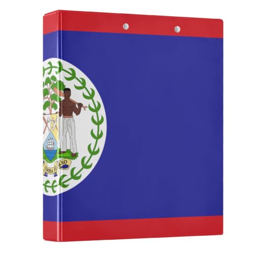 Classeur à anneaux Peystean grand modèle 38mm porte-bloc rigide motif Belize pour archives