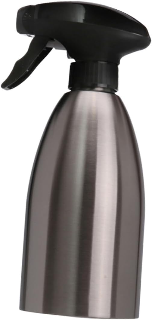 Stainless Steel Oil Sprayer Bottle Food-grade Mist Sprayer for Cooking High-temperature Resistance Seasoning Bottle for Grilling and Salad Easy Control Edible Oil Dispenser