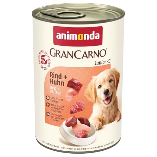 Animonda GranCarno Hundefutter Rind + Huhn