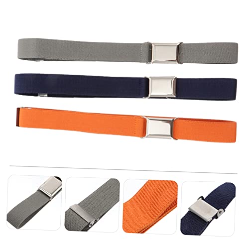 5 Pcs Adjustable Elastic Kids Waistband Buckles Stretchy Waist Belts for Boys and Girls Practical Dress Strap for Children4