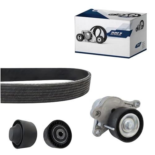 DOLZ Jeu de courroies SKD206A pour éliminer les bruits moteur RENAULT