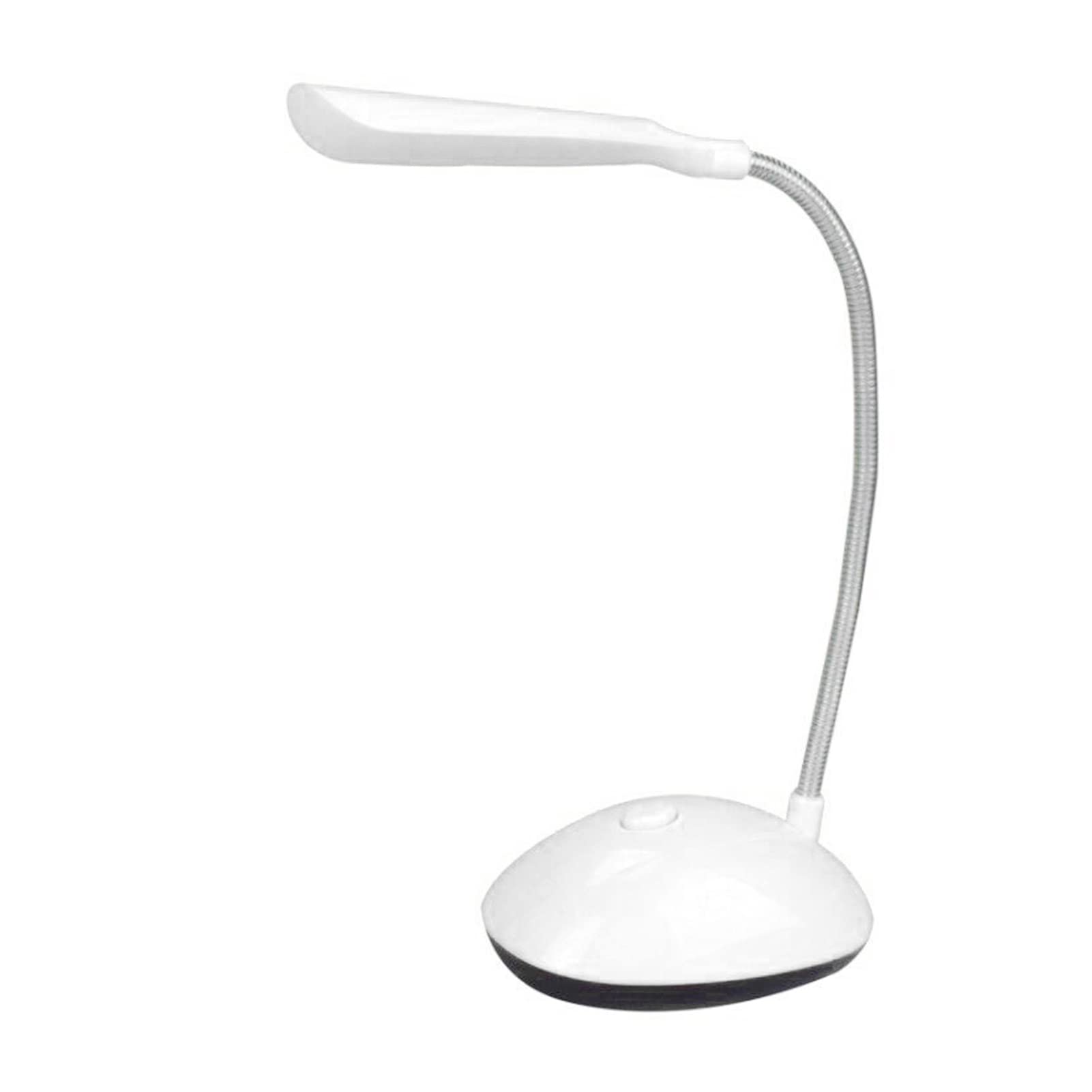 tinysiry LED Desk Lamp,Battery Operated Table Lamp with 360 Degree Rotation,Adjustable Reading Lamp Daylight Lamp LED Desk Lamp for Study Lamp Bedside Lamps White