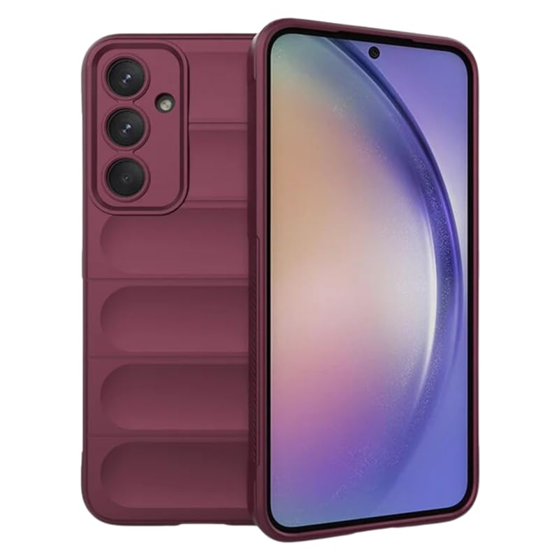 Prime Retail Liquid Silicon Back Cover Case for Samsung Galaxy A55 5G, Shockproof Military Grade Protection, Micro-Fibre Inner Side Built-in Anti-Slip Grip Samsung Galaxy A55 5G Back Cover [TPU|Plum] (B0CYC3Q28F) Amazon Price History, Amazon Price Tracker